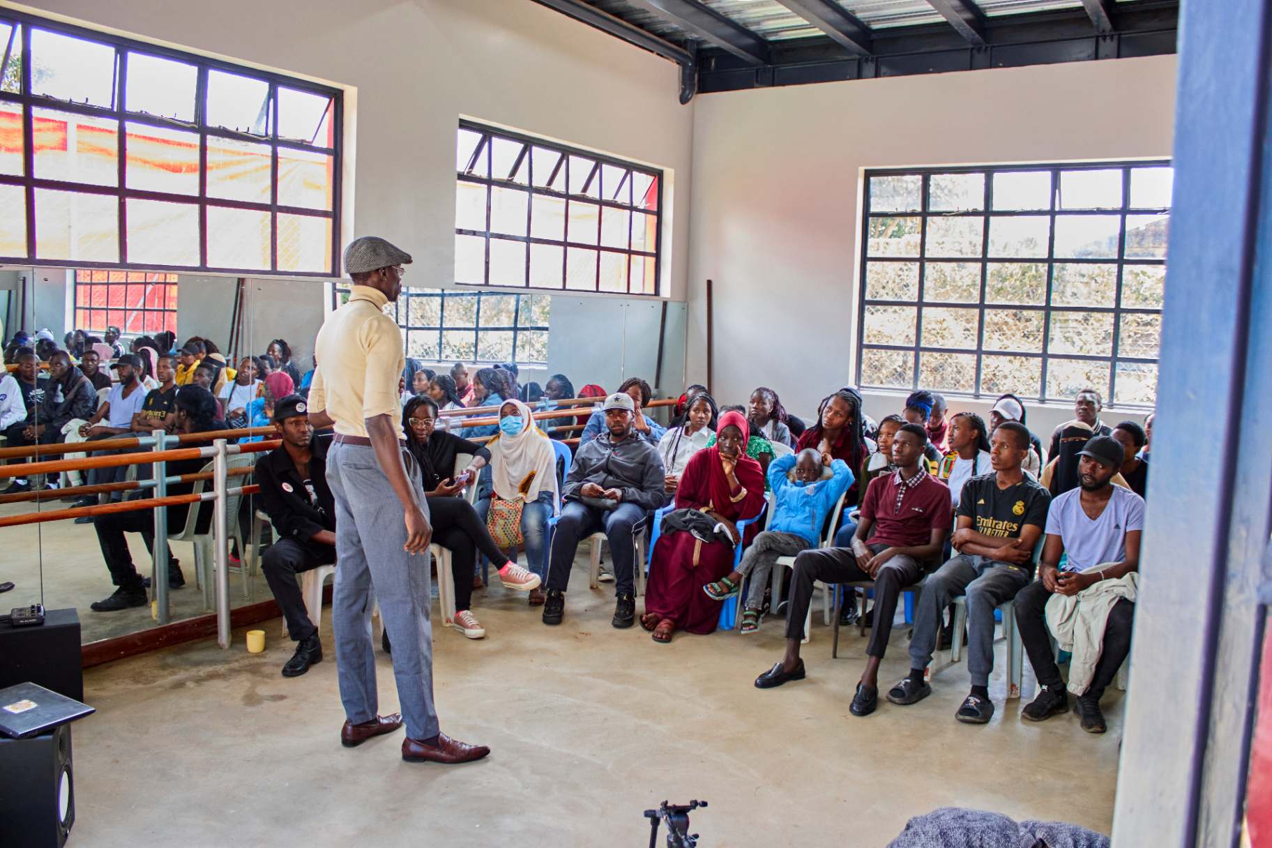 Campde Voices community workshop during Our Programs initiatives